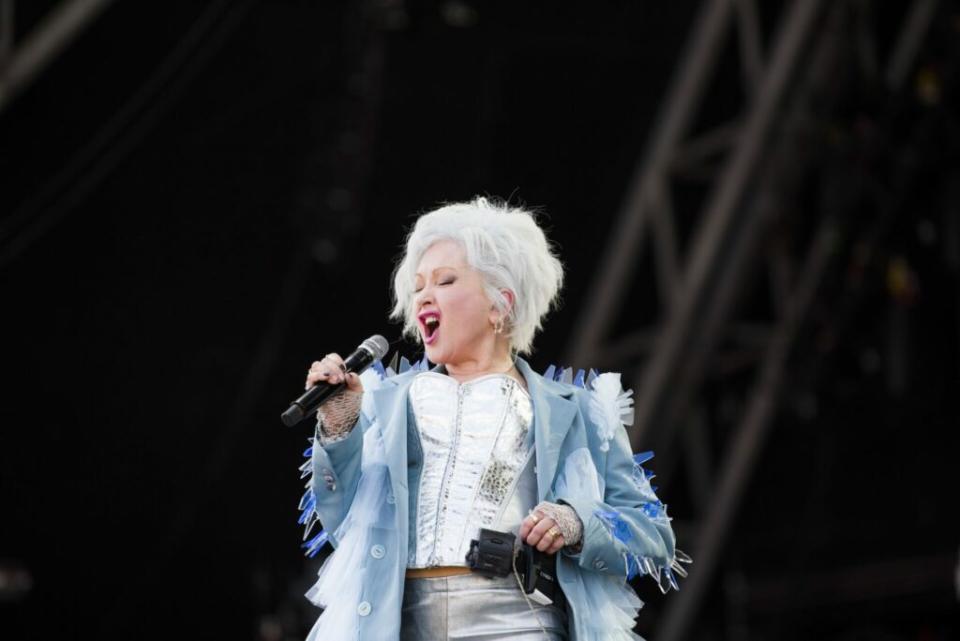 Cyndi Lauper at Glastonbury 2024 (Picture: Aaron Parsons Photography)