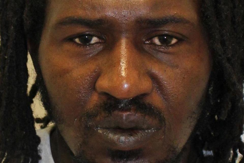 Attacker: Reggie Oliver, 46, of no fixed address was jailed for six years: Met Police