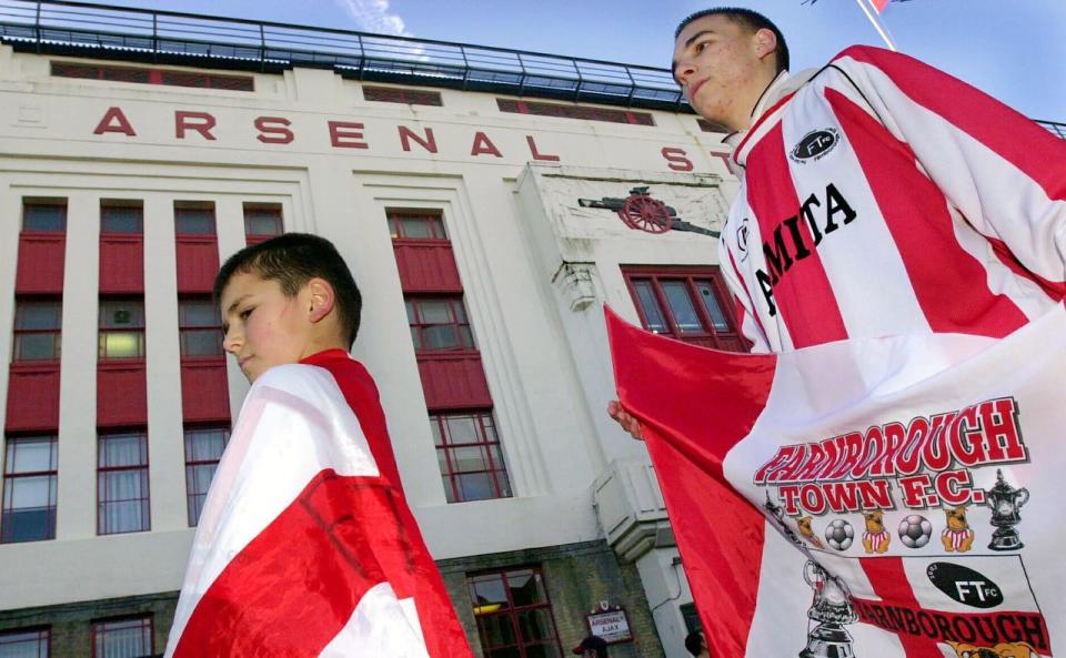 Arsène dit adieu à Highbury