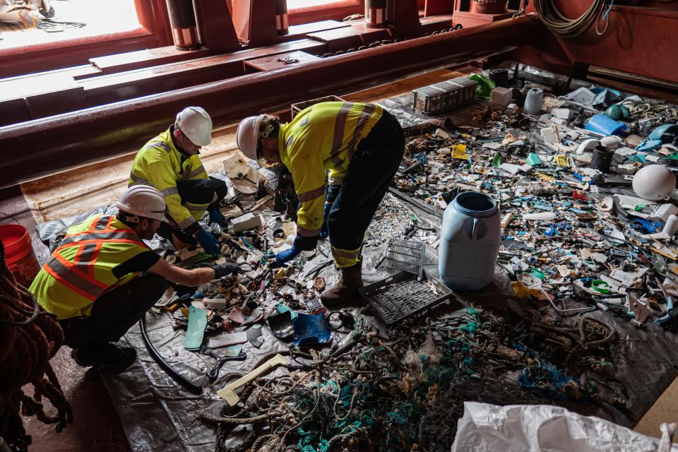 The Ocean Cleanup plastic