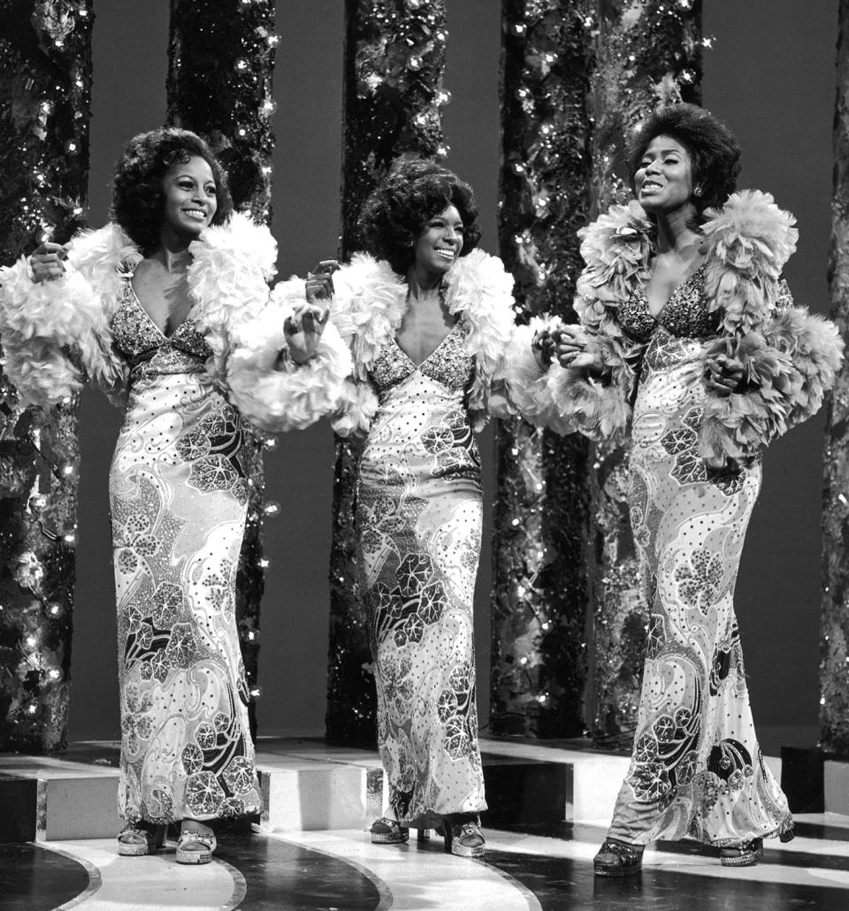 <p>American group with the most No. 1 singles on the Hot 100 (12). Diana Ross went on to collect six more No. 1 hits as a solo artist. Only one other woman — Mariah Carey — has amassed 18 career No. 1 hits.(Photo: Archive Photos/Getty Images) </p>