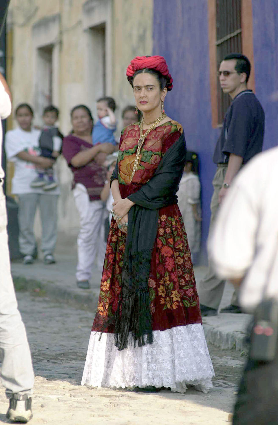 Salma en una escena de “Frida”.