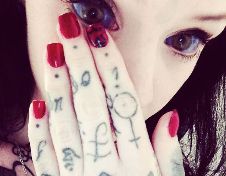 Grace Neutral says she calls mainstream beauty ‘a shell in which she doesn’t fit’. Photo: Yahoo UK/Carl Wilson