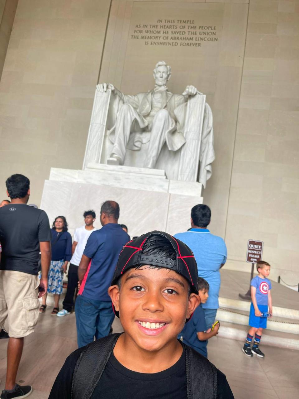 Damian Reynoso, 10, of Modesto was part of the national youth delegation organized by JDRF and has been an ambassador and advocate for kids with Type 1 diabetes, giving him the chance to tell his story in the nation’s capital this month. Paola Reynosa