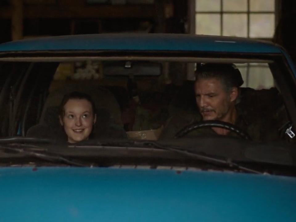 Bella Ramsey and Pedro Pascal in ‘The Last of Us’ (HBO)