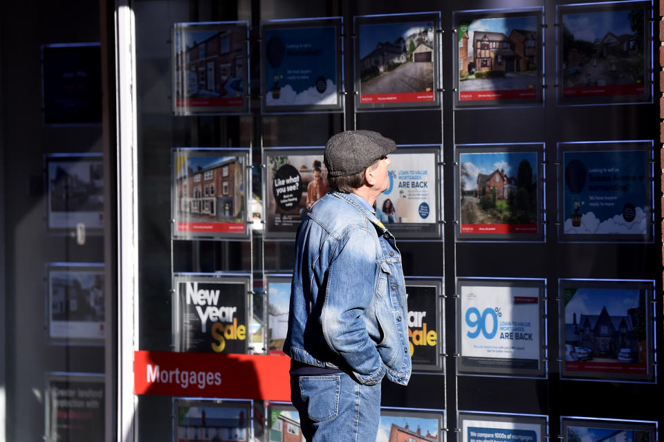 Property values were 6.5% higher last month, or £15,430 in cash terms, according to latest data. Photo: Nathan Stirk/Getty Images