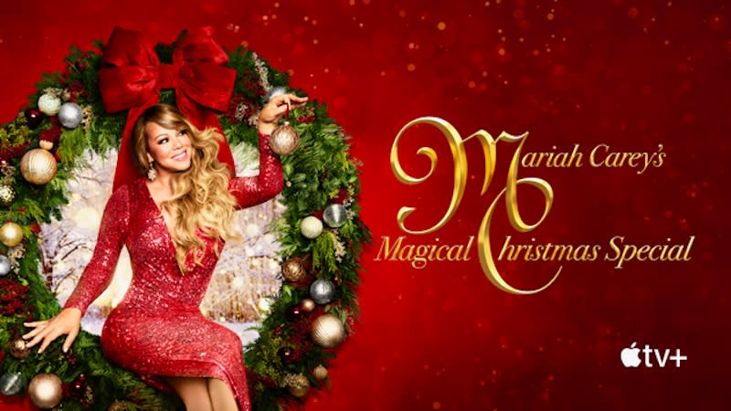 Mariah Carey ups the ante with her own Christmas special coming exclusively to Apple TV+. — Picture courtesy of Apple