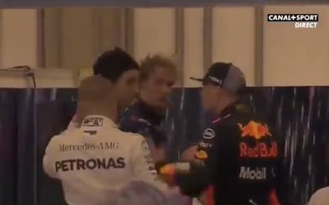 Max Verstappen launches a tirade at Esteban Ocon - Credit: canal+