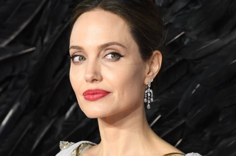 Angelina Jolie attends the London premiere of "Maleficient: Mistress of Evil" in 2019. File Photo by Rune Hellestad/UPI