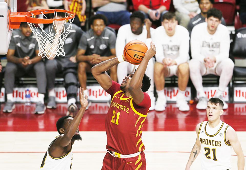 Iowa State's Osun Osunniyi could use a few extra days to recover from a sprained ankle.