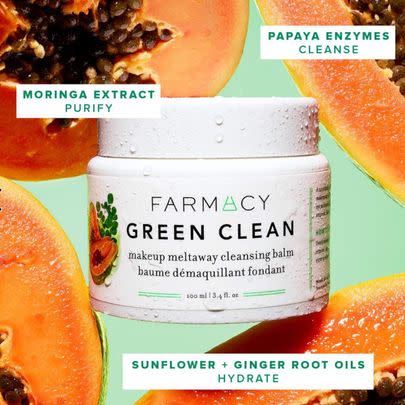 Farmacy Green Clean Makeup Removing Cleansing Balm