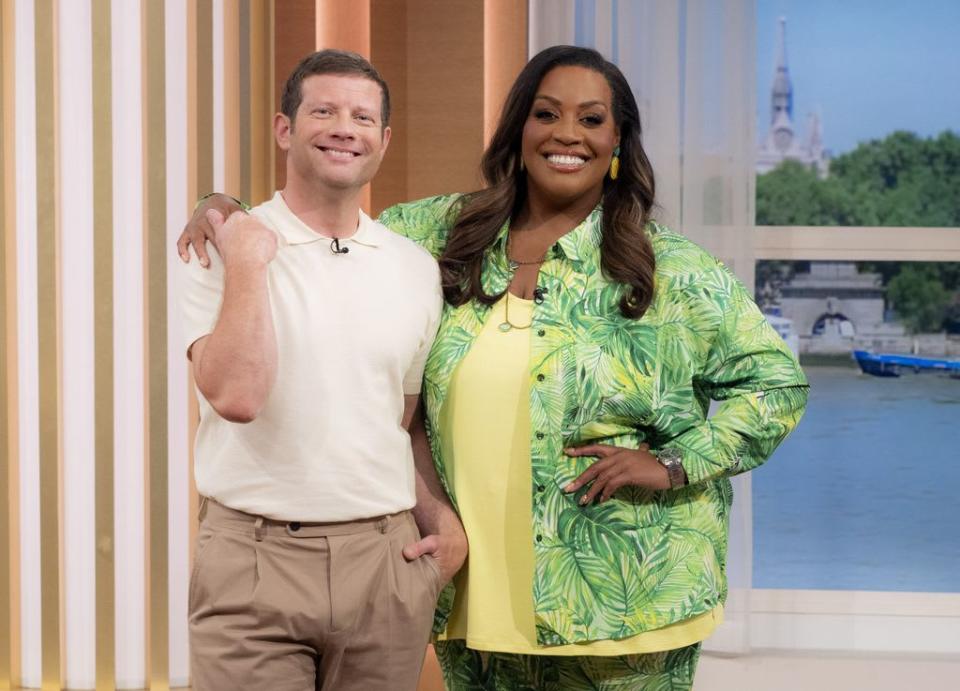 Dermot O'Leary and Alison Hammond on This Morning