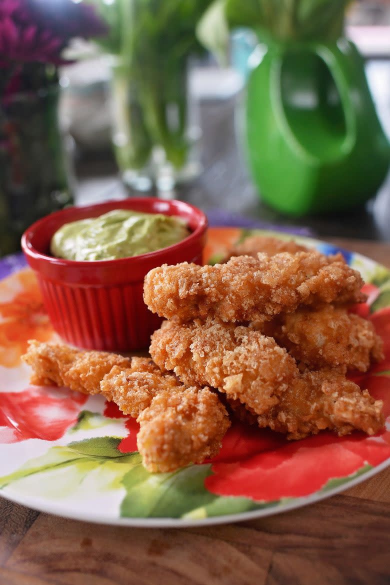 Pork Rind Chicken Strips