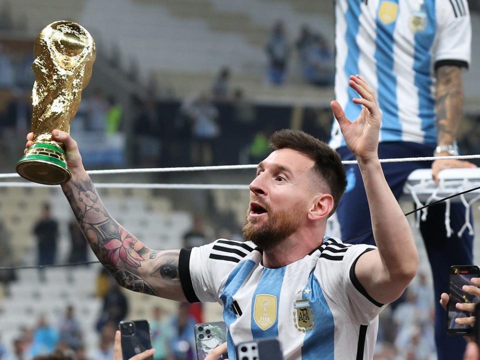 Lionel Messi ist endliche Weltmeister. (Bild: Alex Livesey - Danehouse/Getty Images)