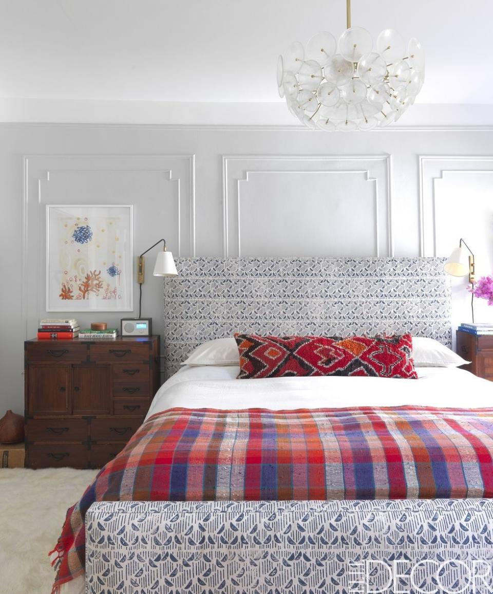 Swap In A Patterned Headboard