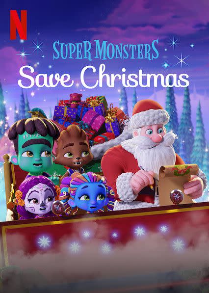<p>When Santa's reindeer go missing before Christmas, the Super Monsters (a.k.a. the kids of famous monsters like a mummy, a vampire, and a witch) are on the case. This family-friendly film is sure to put a smile on everyone's face.</p><p><a class="link " href="https://www.netflix.com/title/80235524" rel="nofollow noopener" target="_blank" data-ylk="slk:Watch Now;elm:context_link;itc:0;sec:content-canvas">Watch Now</a></p>