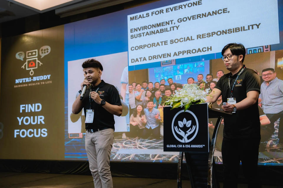 Co-founders of Nutri-Buddy Pte Ltd, Mr Lokender Singh and Mr Desmond Soh, share expertise on Sustainable Food Practices: Essential ESG Factors for the Food & Beverages Industry.