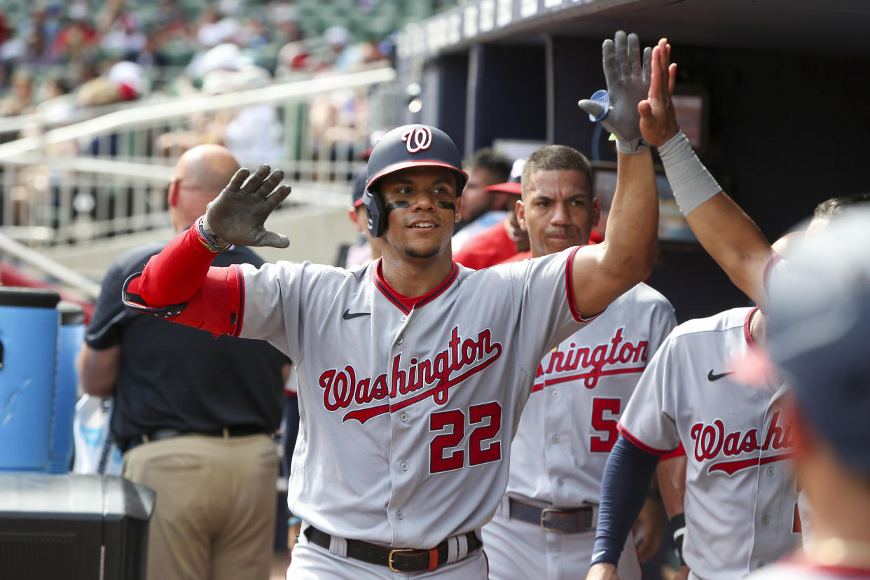 Juan Soto with the Nationals.