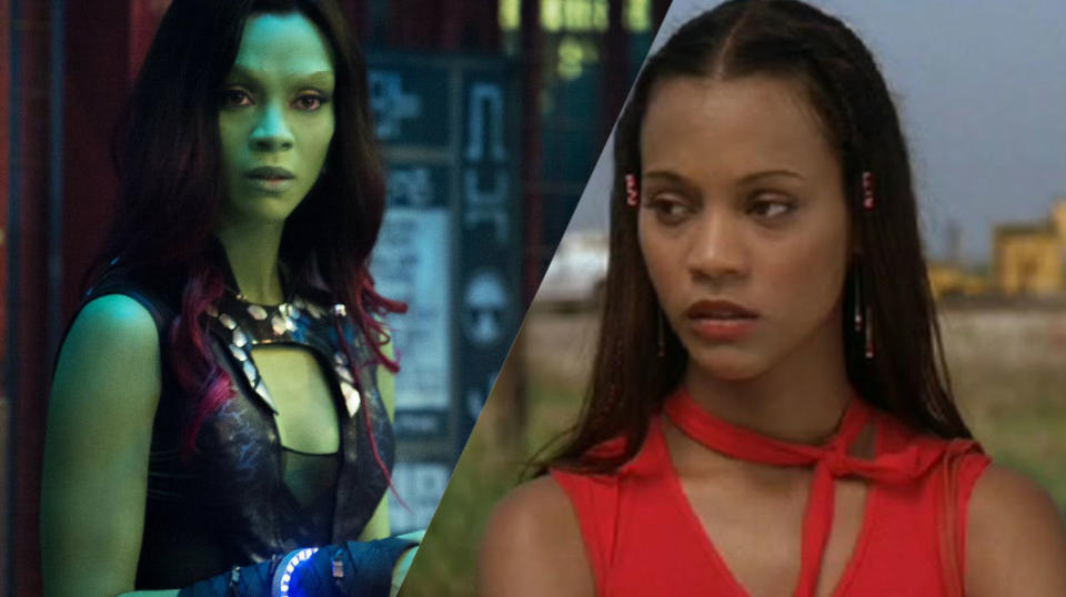 Zoe Saldana was in Crossroads (2002)