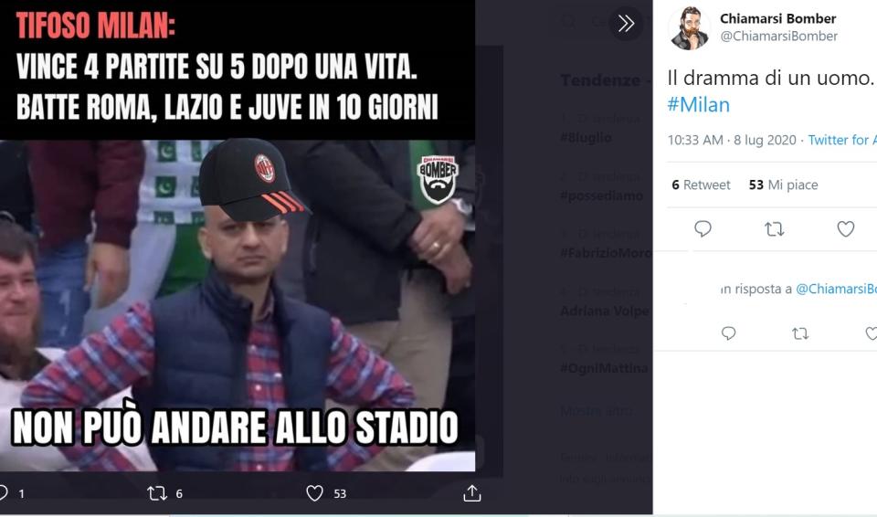 I tifosi si scatenano dopo la rimonta di Ibrahimovic e compagni al Meazza e il crollo dei bianconeri.