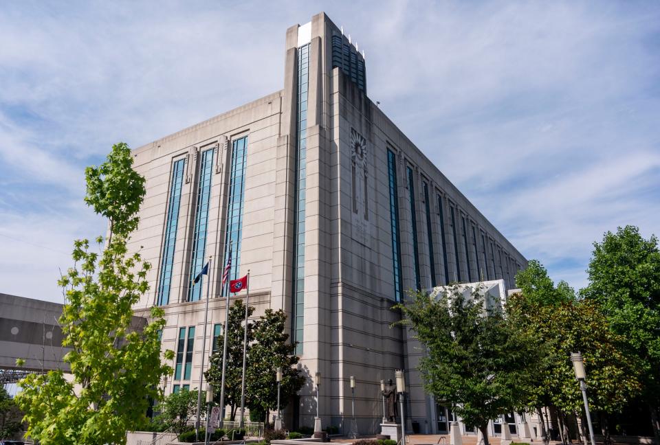 Outside the Justice A. A. Birch Building is pictured on Friday, June 4, 2021 in Nashville, Tenn. 