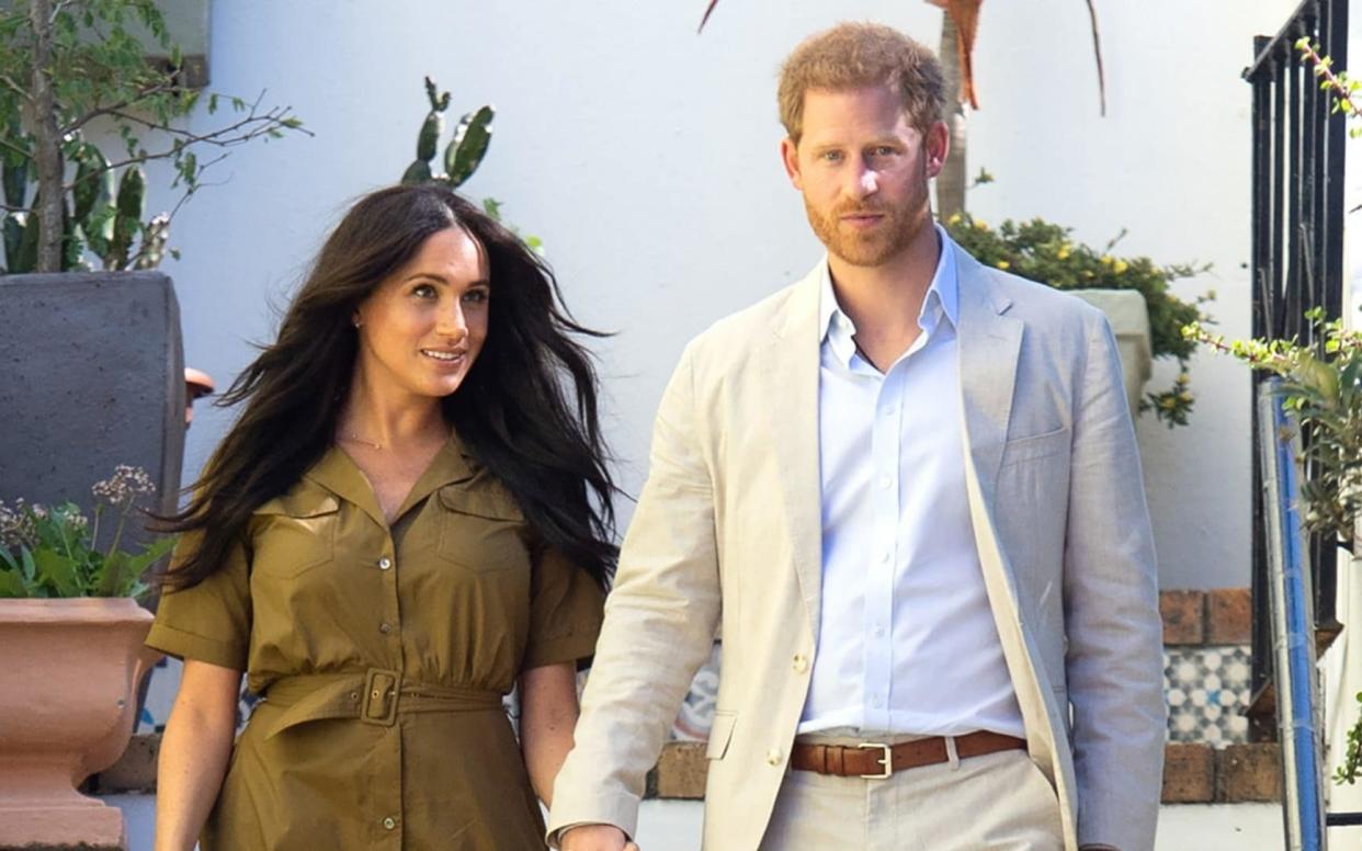 Prince Harry and Meghan Markle have moved to Santa Barbara - Pool/Samir Hussein