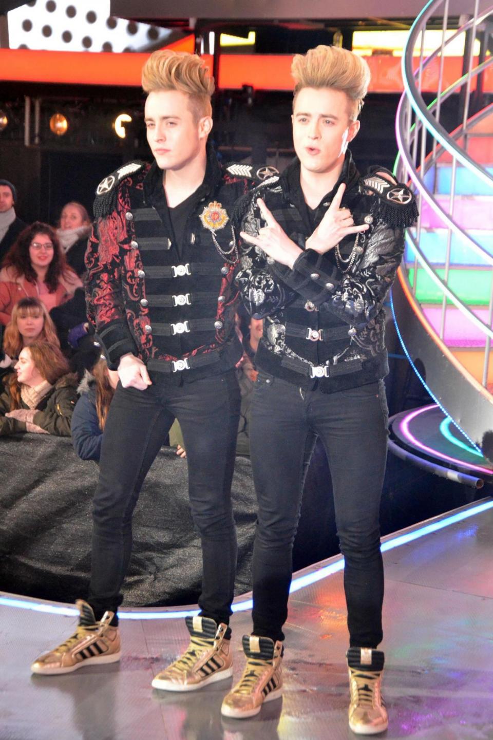 Jedward: The twins were runners-up in this year's show (Channel 5)