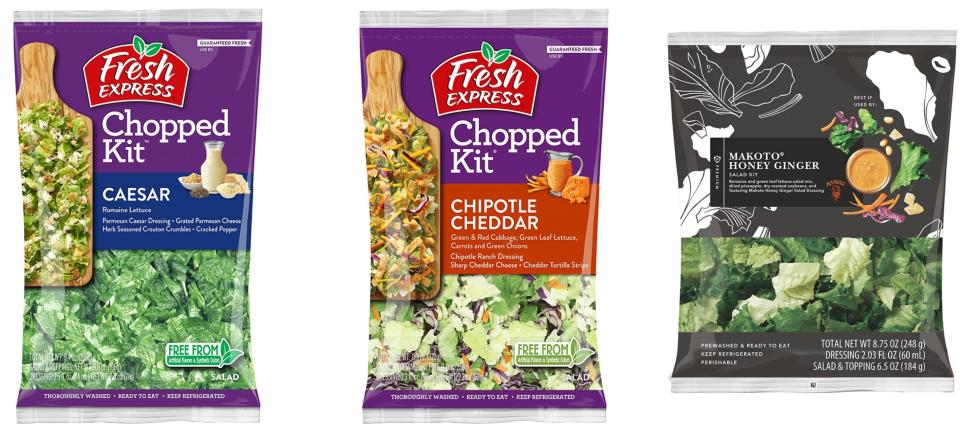 Three salad mixes have been recalled due to a concern for listeria contamination.