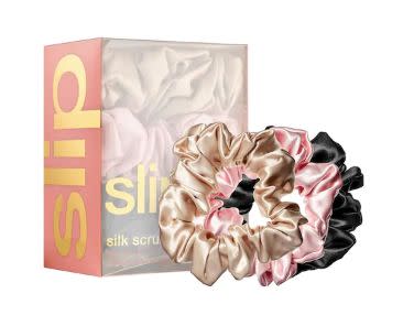 Find these silk scrunchies that protect hair from creases and breakage for <a href="https://fave.co/2rsZkLz" target="_blank" rel="noopener noreferrer">$39 at Sephora.&nbsp;</a>