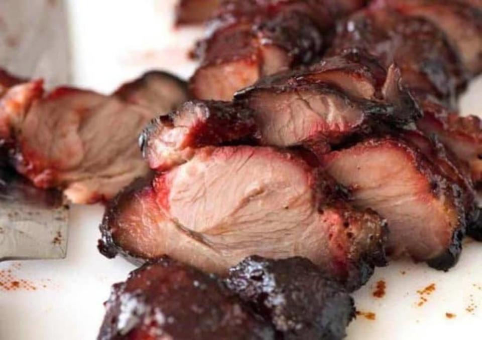 <p>RecipeTin Eats</p><p>Made with a simple yet flavor-loaded Char Siu sauce, pork is marinated to infuse it with flavor and then roasted until caramelized.</p><p><strong>Get the recipe: <a href="https://www.recipetineats.com/chinese-barbecue-pork-char-siu/" rel="nofollow noopener" target="_blank" data-ylk="slk:Char Siu (Chinese Barbecue Pork);elm:context_link;itc:0;sec:content-canvas" class="link ">Char Siu (Chinese Barbecue Pork)</a></strong></p>
