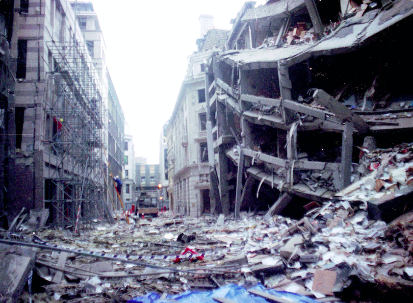 Baltic Exchange bombing, 10 April 1992