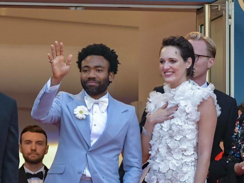 Donald Glover und Phoebe Waller-Bridge 2018 bei den Filmfestspielen von Cannes. (Bild: imago images/PanoramiC)