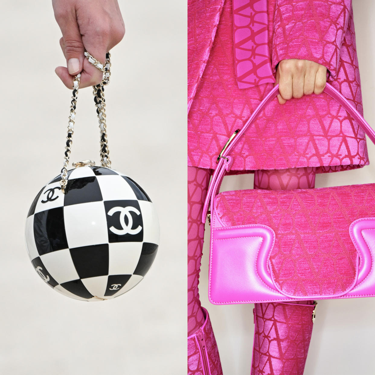  winter 2022 2023 bag trends at Givenchy, Chanel, Valentino 
