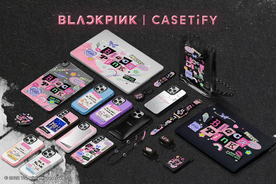 BLACKPINK x <a href="https://www.billboard.com/t/casetify/" rel="nofollow noopener" target="_blank" data-ylk="slk:Casetify;elm:context_link;itc:0;sec:content-canvas" class="link ">Casetify</a> Collection