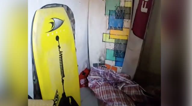 Convicted drug smuggler Schapelle Corby has posted a bizarre video of a new boogie board. Photo: Instagram