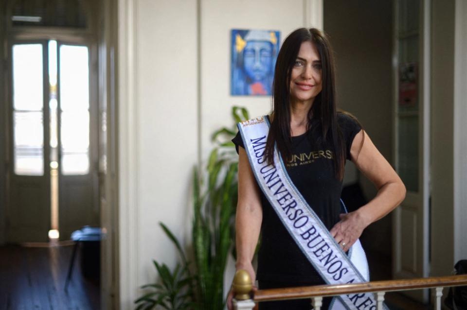 The newly crowned Miss Buenos Aires is happy to be competing and is proud to be one of the faces of the modern beauty pageants. AFP via Getty Images