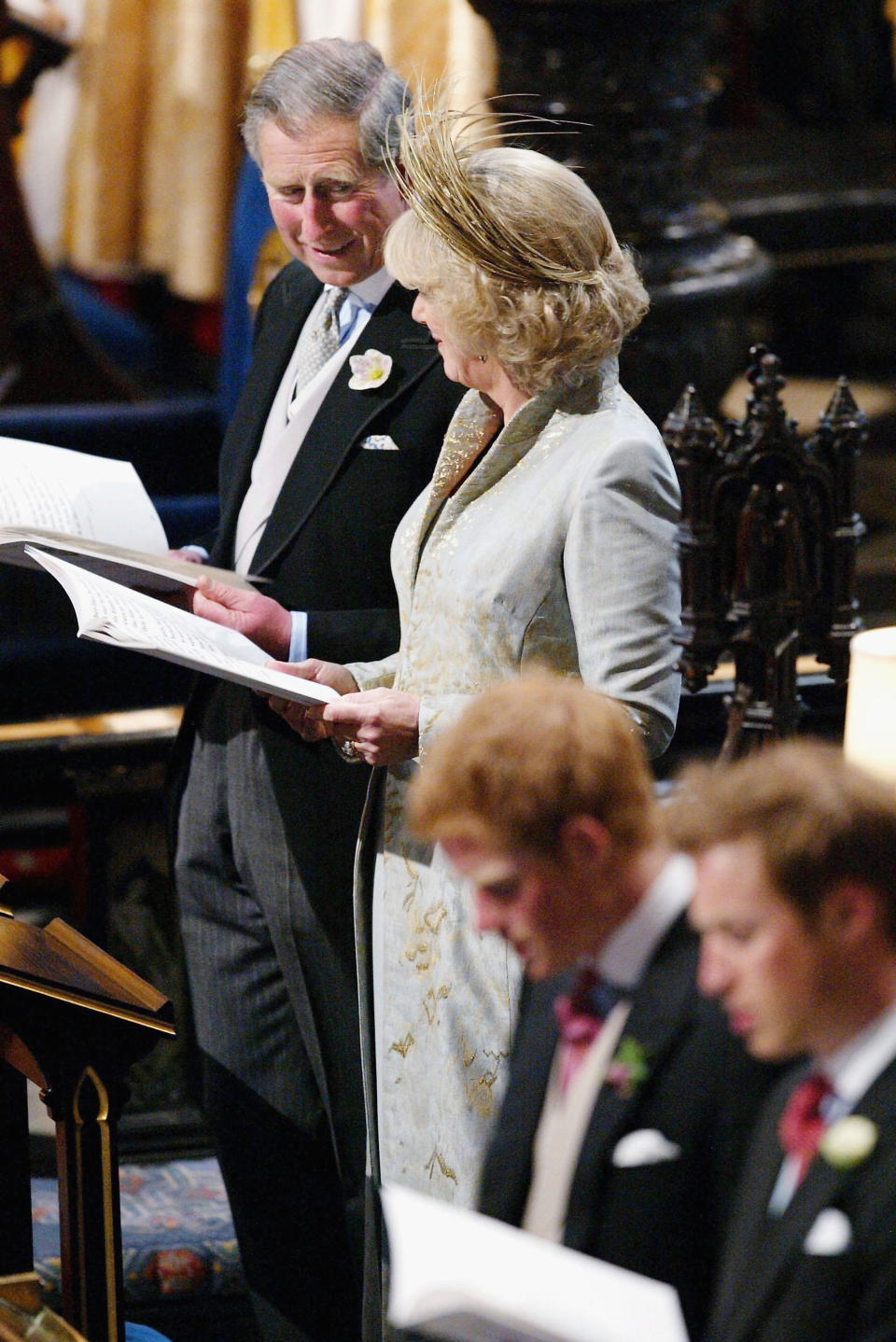 Prince Charles and Camilla Parker-Bowles' 2005 wedding day