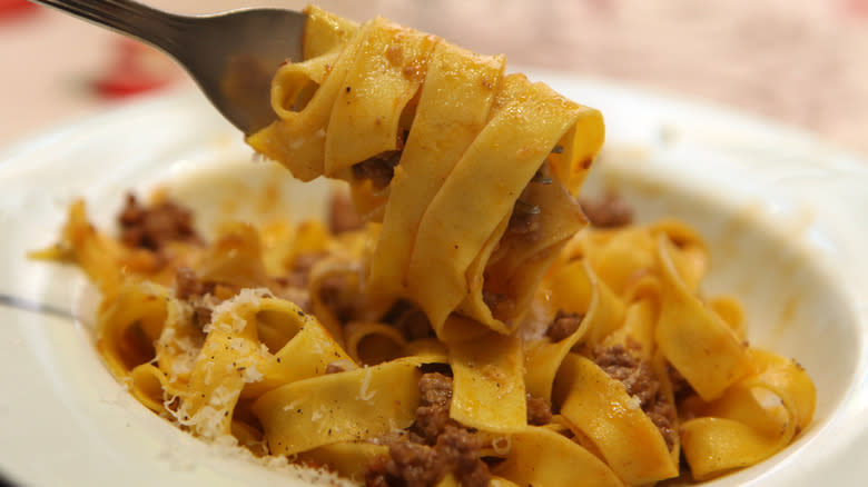 tagliatelle ragu alla bolognese