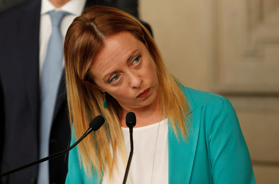 Giorgia Meloni in moto con Salvini: l'ipotesi al Quirinale