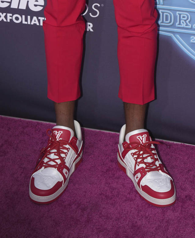 Jameson Williams Goes Red-Hot in Highwater Pants & Louis Vuitton x Virgil  Abloh Sneakers to 2022, Cra-wallonieShops Revival