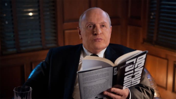 Anthony Hopkins as Alfred Hitchcock in Hitchcock.