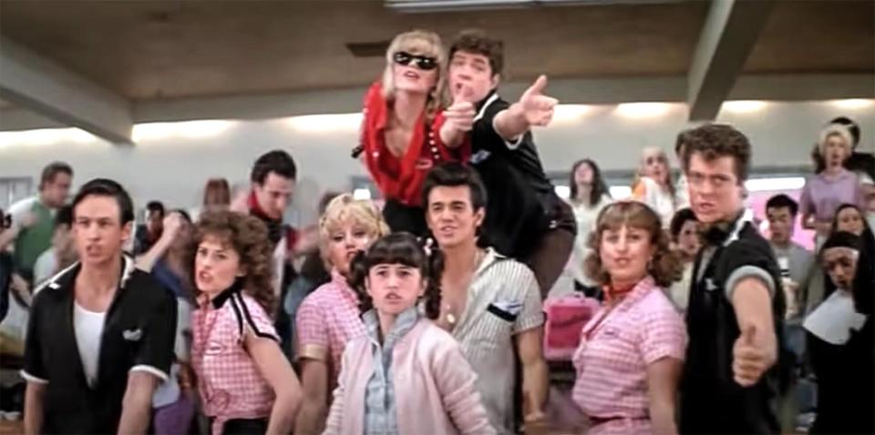 Pamela Adlon in 'Grease 2'