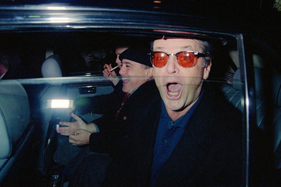 Jack Nicholson and Danny DeVito arriving at the club in its Nineties heyday (Dave Benett/Getty Images)