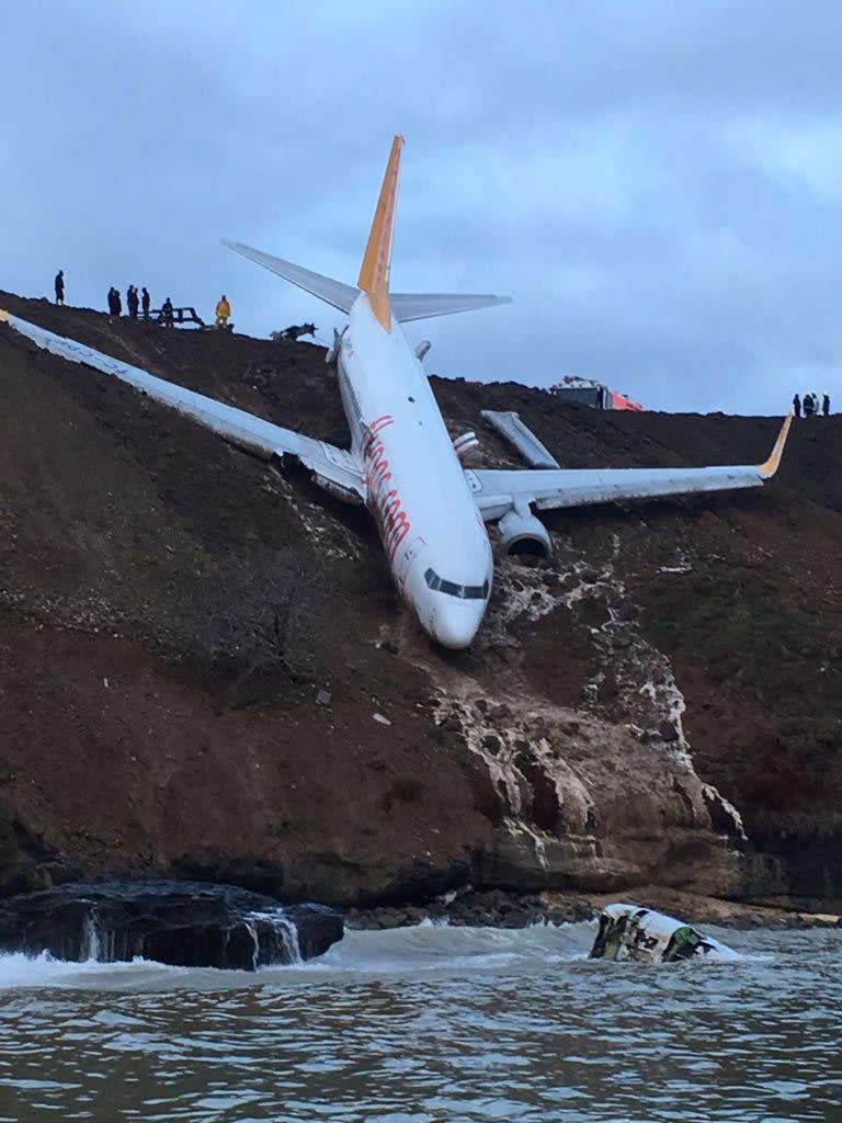 <em>Runway Excursion Incident – Pegasus Airlines issued a statement after the incident</em>