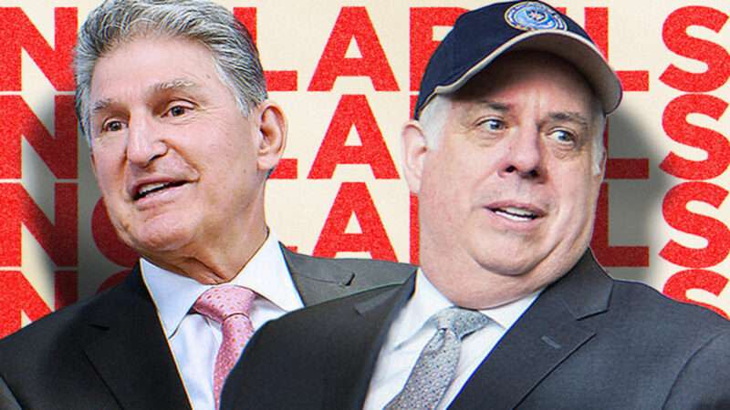 Potential third party candidates Larry Hogan and Joe Manchin have no chance