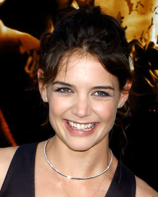 Premiere: Katie Holmes at the Hollywood premiere of Warner Bros. Pictures' Batman Begins - 6/6/2005 Photo: Gregg DeGuire, WireImage.com