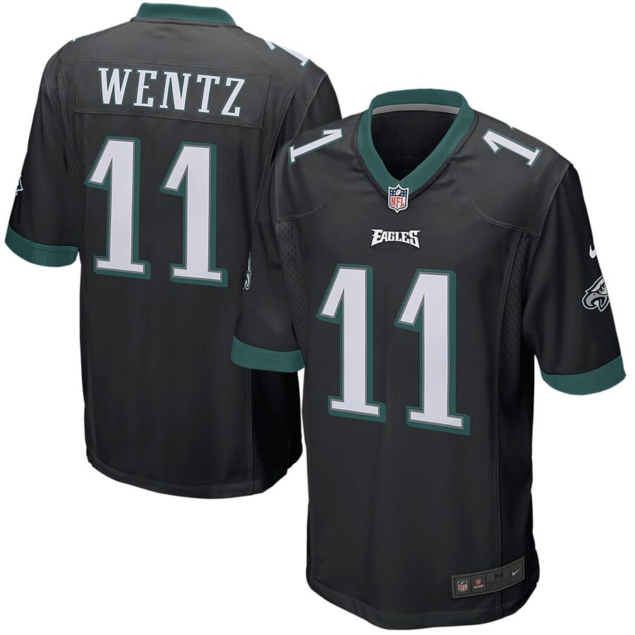 Wentz Eagles Nike Game Jersey