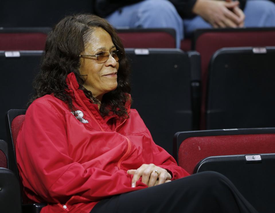 Rutgers women’s basketball coach C. Vivian Stringer picked up her 1,000th career win on Tuesday, becoming just the fifth Division I women’s coach in history to do so. (Rich Schultz /Getty Images)