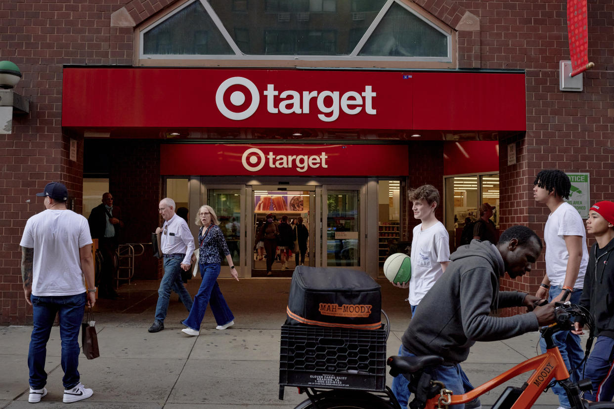 A Target store in Union Square in New York, April 29, 2024. (Gabby Jones/The New York Times)