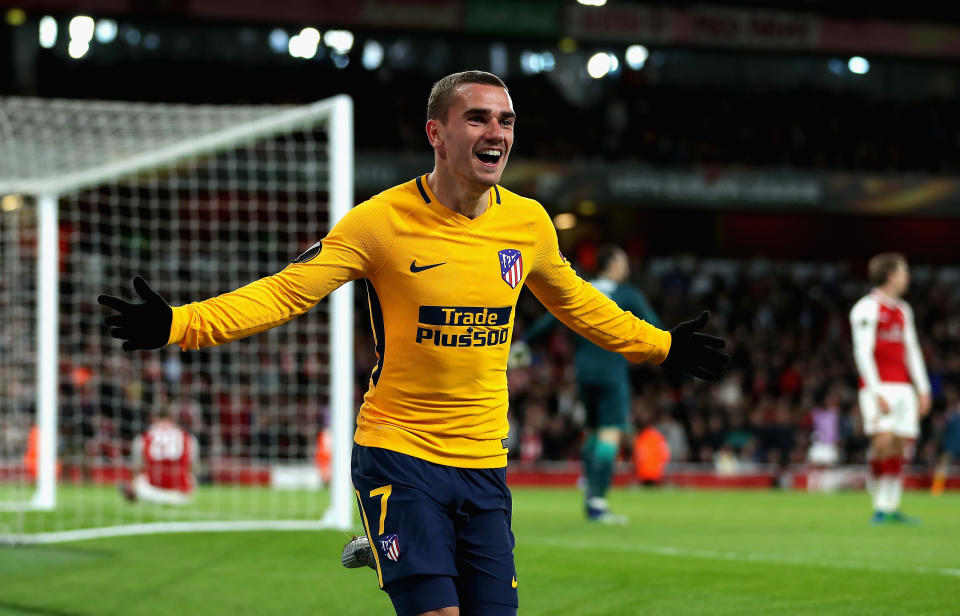 Antoine Griezmann got the late heartbreaker to crush Arsenal spirits.